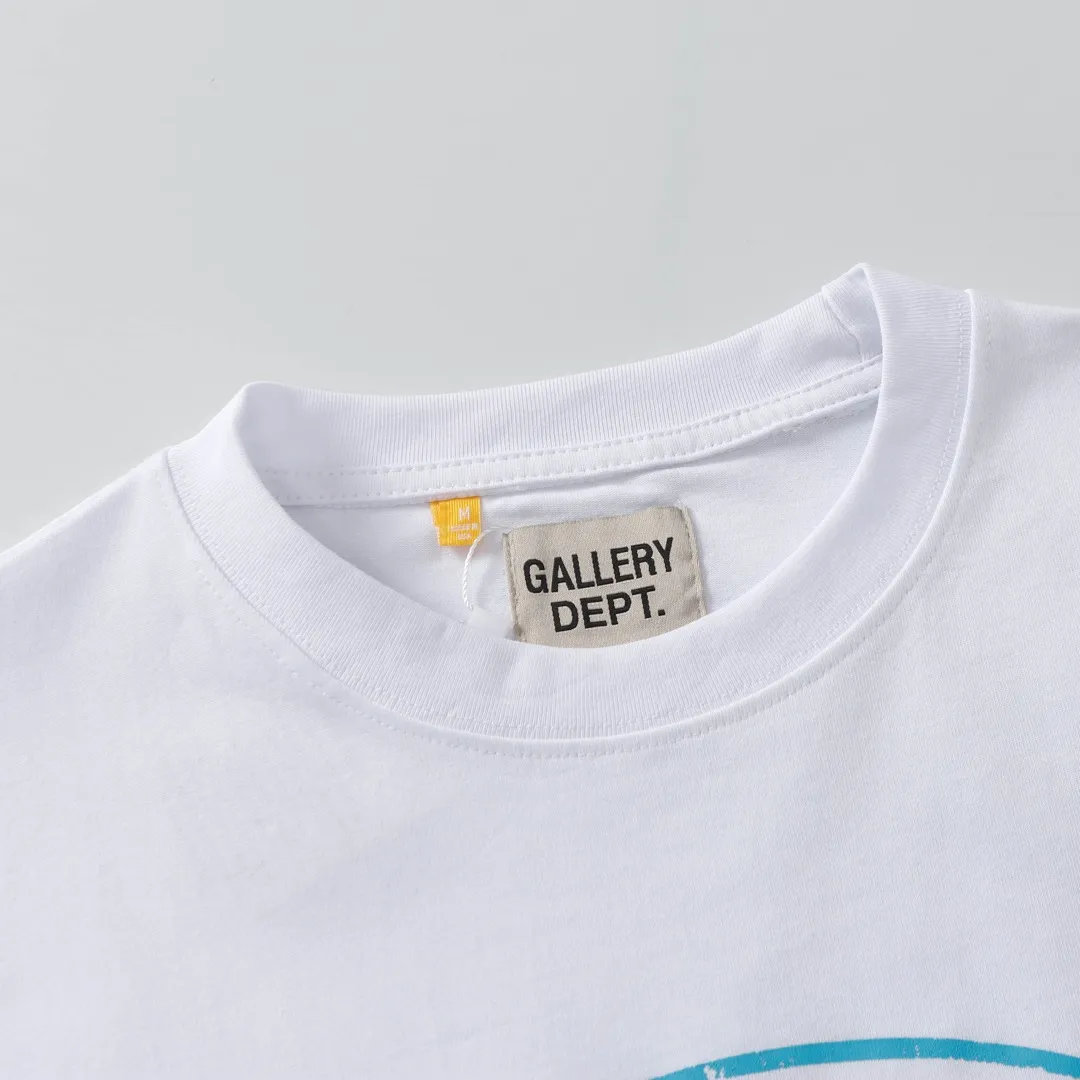 GALLERY.DEPT New Short Sleeve Model Number: 3297P110 Color: White Dark Gray Size: S M L XL